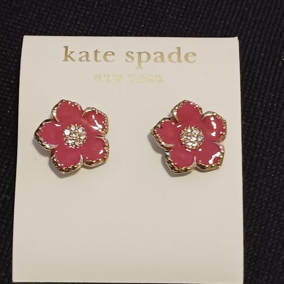 Kate Spade Flower earrings - Picture 1 of 2